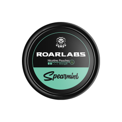 Buy 6mg Roarlabs Spearmint Nicotine Pouches - 20 Pouches | Express Highs UK