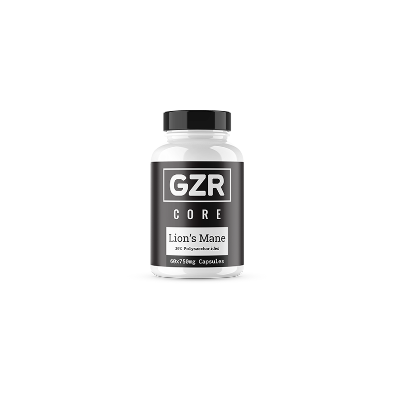 Buy GZR 750mg Lions Mane Capsules - 60 Capsules | Express Highs UK