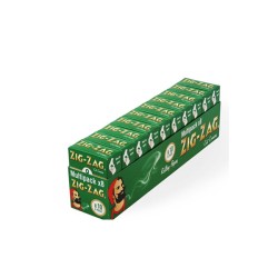 Buy 8 Booklet Zig-Zag Green Regular Rolling Papers - Pack Of 10 | Express Highs UK