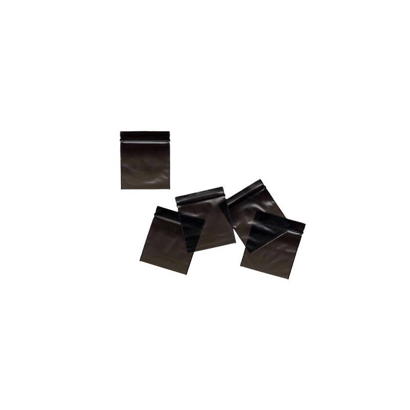 Buy Zipper Branded 50mm x 50mm Black Baggies | Express Highs UK