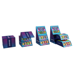 Buy Zengaz Cube ZL-30 Chip Set (UK-S4) - Jet Flame Lighters Bundle + 48 Lighters with Cube display stand | Express Highs UK