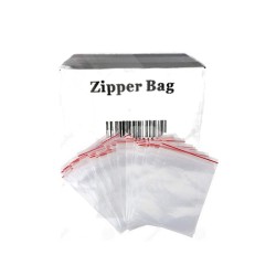 Buy Zipper Branded 40mm x 30mm Clear Baggies | Express Highs UK