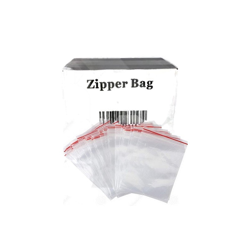 Buy Zipper Branded 40mm x 30mm Clear Baggies | Express Highs UK