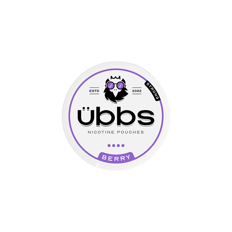 Buy 11mg Übbs Berry Strong Nicotine Pouches - 20 Pouches | Express Highs UK