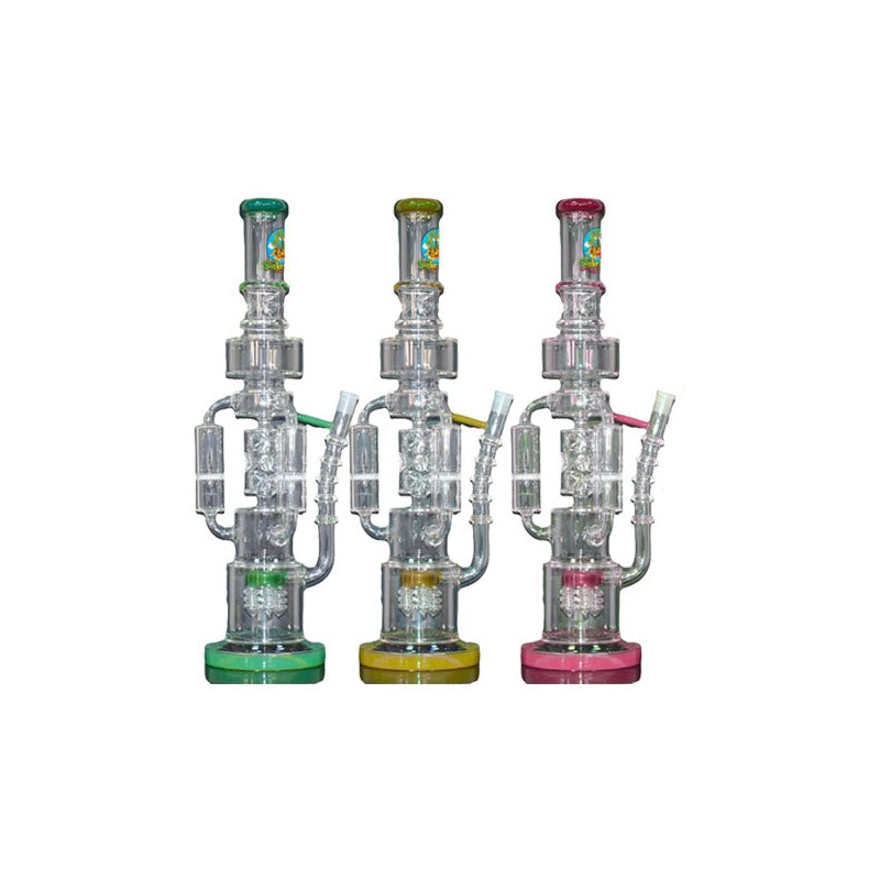 Buy 18" The Smoke Island Multi Chamber Glass Bong - GBS996 | Express Highs UK