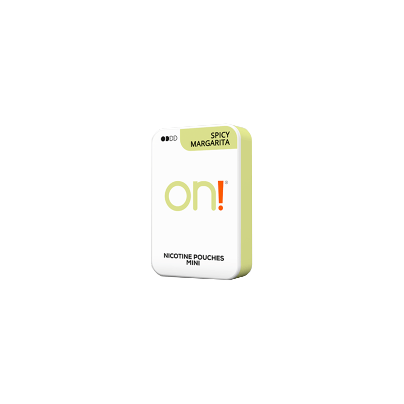 Buy 3mg On! Mini Regular Spicy Margarita Nicotine Pouches - 20 Pouches | Express Highs UK