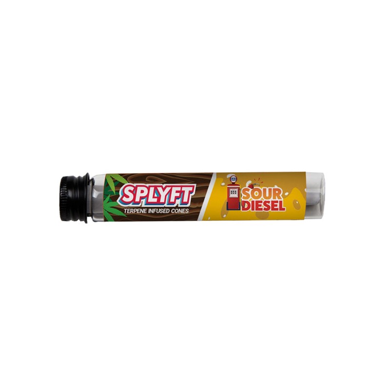 Buy SPLYFT Cannabis Terpene Infused Hemp Blunt Cones – Sour Diesel | Express Highs UK