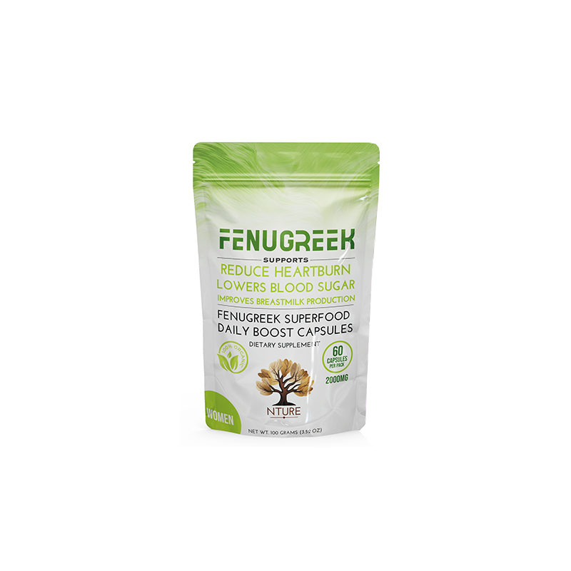 Buy NTURE 2000mg Fenugreek Womens Capsules - 60 Caps | Express Highs UK