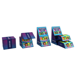 Buy Zengaz Cube ZL-30 Chip Set (UK-S3) - Jet Flame Lighters Bundle + 48 Lighters with Cube display stand | Express Highs UK