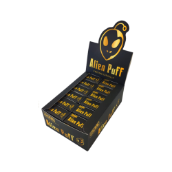 Buy 24 Alien Puff Black & Gold 5m Unbleached Brown Rolls ( HP105 ) | Express Highs UK