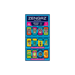 Buy Zengaz Cube ZL-13 Wing Jet (UK-S1) - Jet Flame Lighters Bundle + 48 Lighters with Cube display stand | Express Highs UK