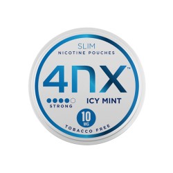 Buy 4NX 10mg Icy Mint Slim Nicotine Pouches 20 Pouches | Express Highs UK