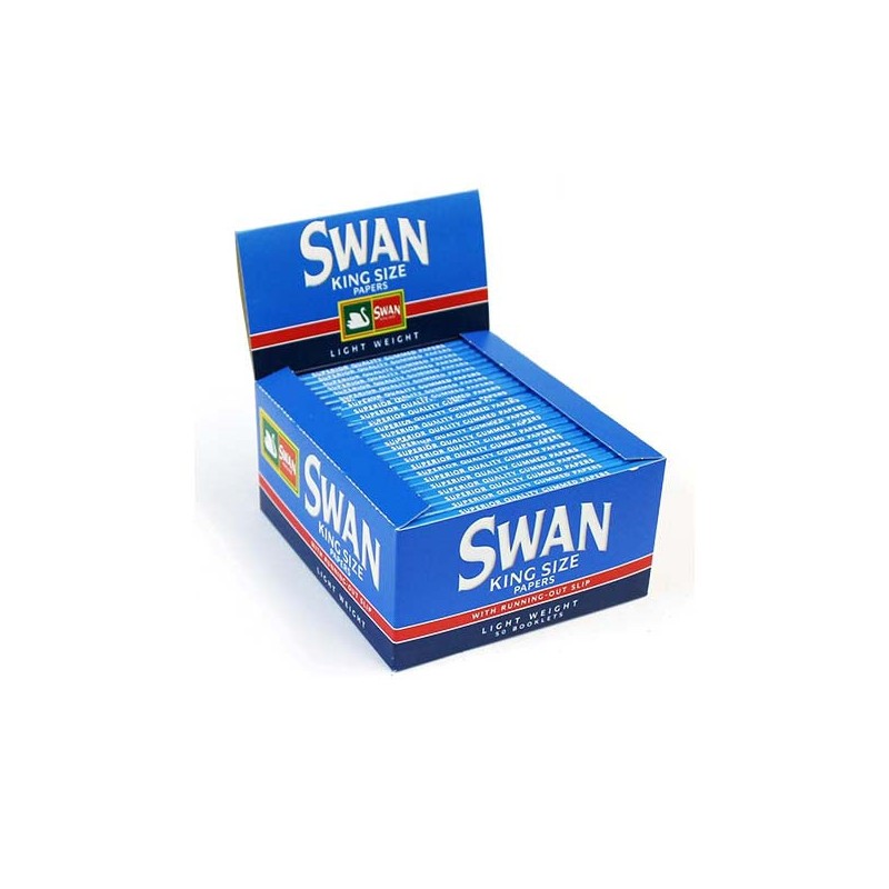 Buy 50 Swan Blue King Size Rolling Papers | Express Highs UK