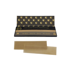 Buy 33 Alien Puff Black & Gold Super King Size Unbleached Brown Rolling Papers ( HP2104AP ) | Express Highs UK