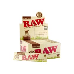 Buy 50 Raw Organic Hemp King Size Slim Rolling Papers | Express Highs UK