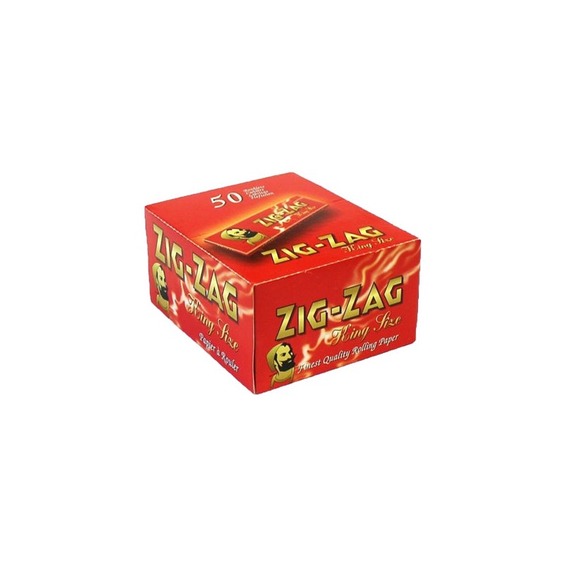 Buy 50 Zig-Zag Red King Size Rolling Papers | Express Highs UK