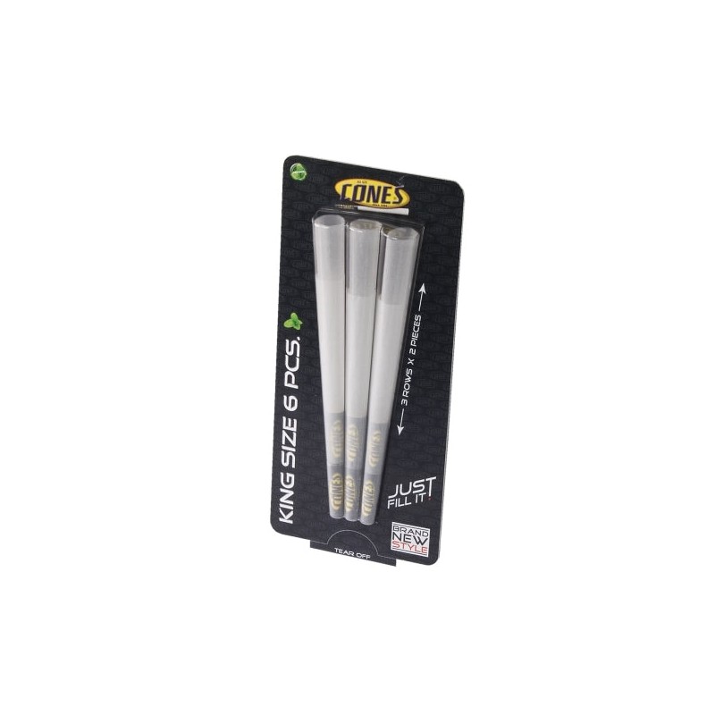 Buy Cones King Size Pre-rolled 6 Pieces Blister Pack | Express Highs UK