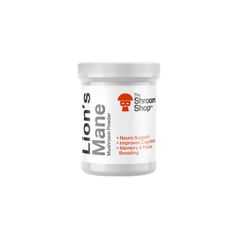 Buy The Shroom Shop Lion's Mane Mushroom 90000mg Powder | Express Highs UK