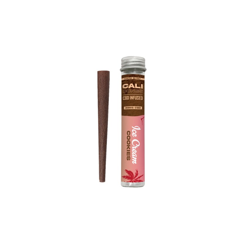 Buy CALI CONES Cocoa 30mg Full Spectrum CBD Infused Cone - Ice Cream Cookies | Express Highs UK