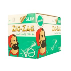 Buy 150 Zig-Zag Menthol Filter Tips - Pack of 10 Bags | Express Highs UK