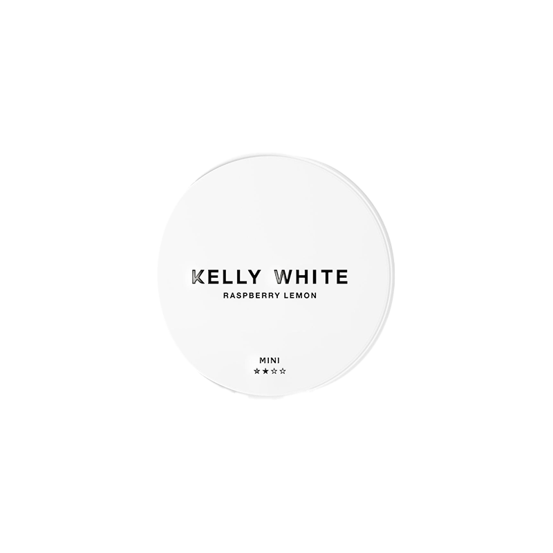 Buy 8mg Kelly White Mini Medium Raspberry Lemon Nicotine Pouches - 20 Pouches | Express Highs UK