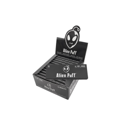 Buy Alien Puff 4-in-1 Kingsize Brown Papers, Filter Tips, Rolling Tray & Grinder 12 Booklets (HP2401-AP) | Express Highs UK