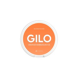 Buy 4mg GILO Nicotine Pouches Orange Bubblegum Ice - 20 Pouches | Express Highs UK