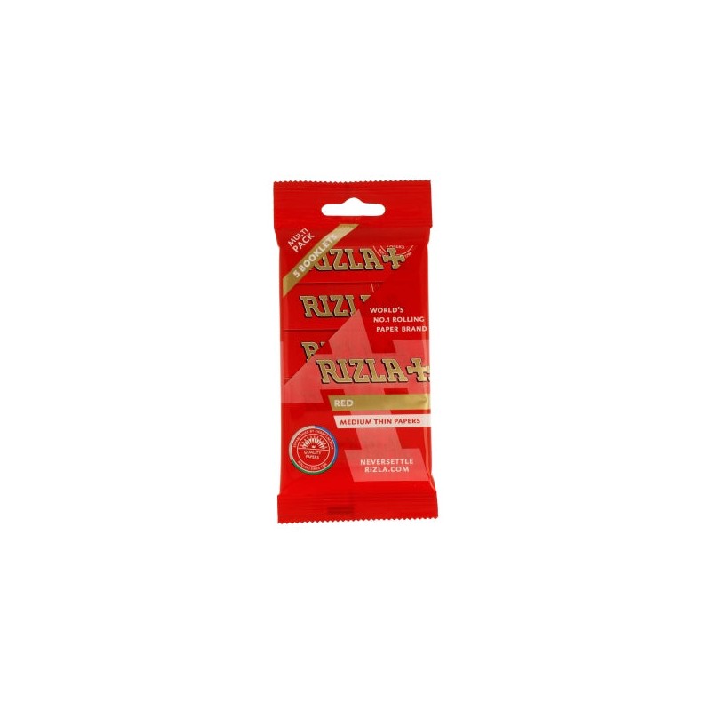 Buy 5 Pack Red Regular Rizla Rolling Papers (Flow Pack) | Express Highs UK