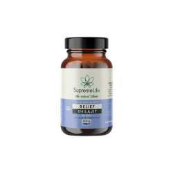 Buy Supreme Life 500mg Relief Shilajit Vegan Capsules  - 60 Capsules | Express Highs UK