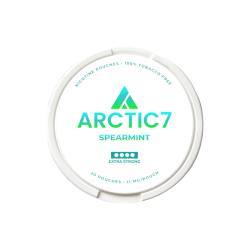 Buy 11mg Arctic7 Spearmint Slim Nicotine Pouches - 20 Pouches | Express Highs UK