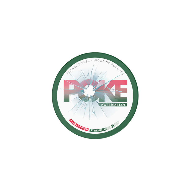 Buy 9mg Poke Watermelon Nicotine Pouches - 20 Pouches | Express Highs UK