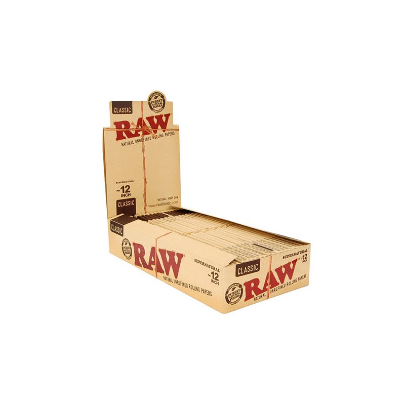 Buy 20 Raw Classic Supernatural 12 Inch Rolling Papers | Express Highs UK