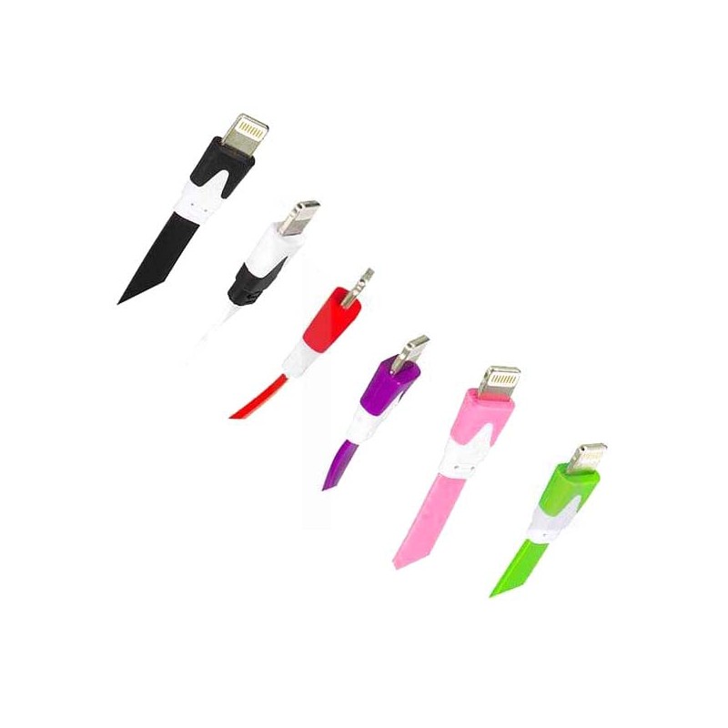 Buy 1m Flat iPhone Sync Data Charging Cable | Express Highs UK