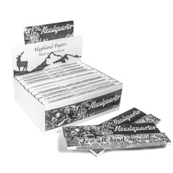 Buy 24 Highland Headquarters King Size Rolling Paper & Tips | Express Highs UK