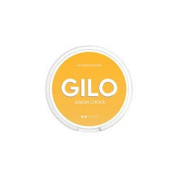 Buy 8mg GILO Nicotine Pouch Lemon Chock - 20 Pouches | Express Highs UK