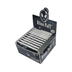 Buy 33 Alien Puff King Size Black Rolling Papers With Tips ( HP2216 ) | Express Highs UK