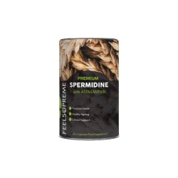 Buy Feel Supreme 500mg Premium Spermidine & Astaxanthin Complex Capsules - 60 Caps | Express Highs UK