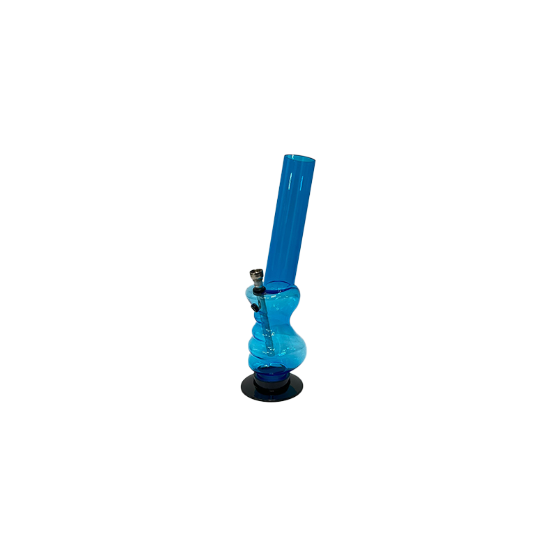 Buy 12" Mix Plain Print Acrylic Bong - FP01-4 (GS0685) | Express Highs UK