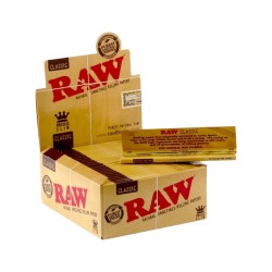 Buy 50 Raw Classic King Size Slim Rolling Papers | Express Highs UK