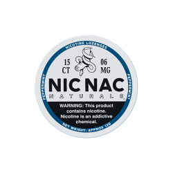 Buy 6mg Nic Nac Naturals Nicotine - 15 Lozenge Tablets | Express Highs UK