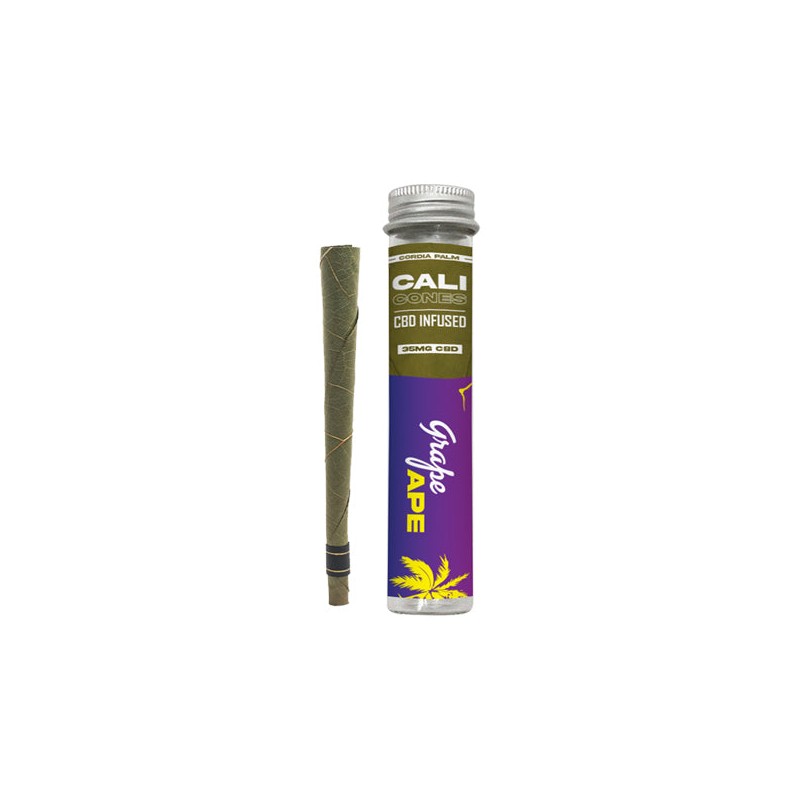 Buy CALI CONES Cordia 30mg Full Spectrum CBD Infused Palm Cone - Grape Ape | Express Highs UK