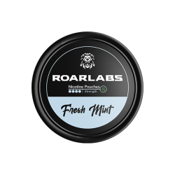 Buy 14mg RoarLabs Fresh Mint Nicotine Pouch - 20 Pouches | Express Highs UK