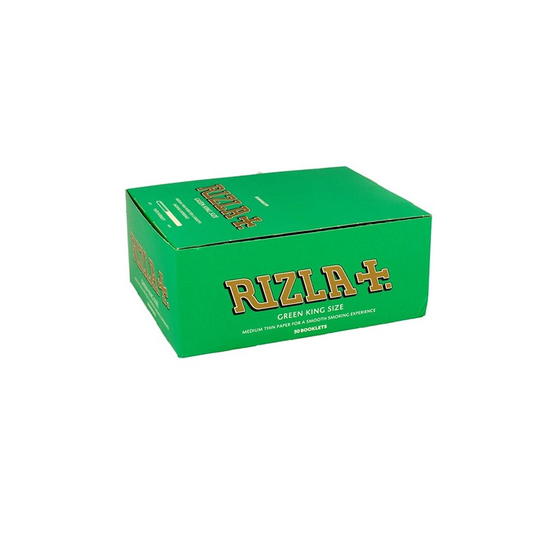 Buy 50 Green King Size Rizla Rolling Papers | Express Highs UK