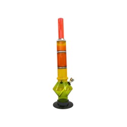 Buy 14" Rasta Acrylic Bong - WB-08C | Express Highs UK