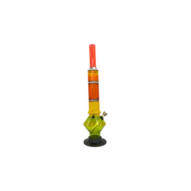 Buy 14" Rasta Acrylic Bong - WB-08C | Express Highs UK