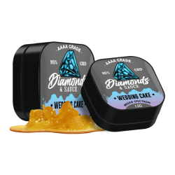 Buy Diamonds & Sauce 95% Broad Spectrum CBD Distillate - 1.5g | Express Highs UK