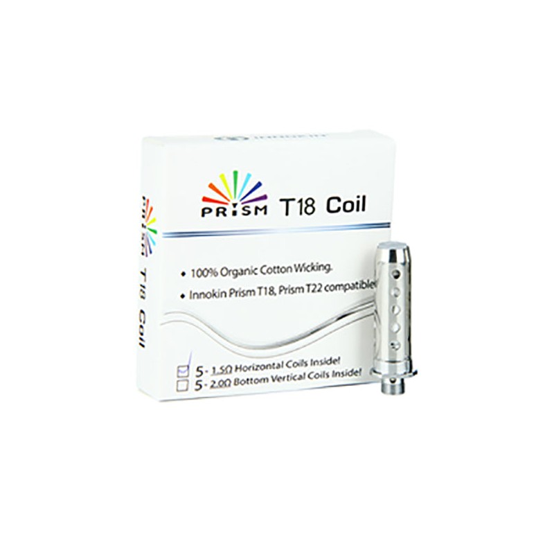 Buy Innokin Prism T18 1.5/2.0/ Ohm Coils | Express Highs UK