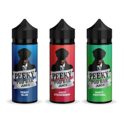 Buy Peeky Blenders Pod Bar Juice 100ml Shortfill 0mg (50VG/50PG) | Express Highs UK