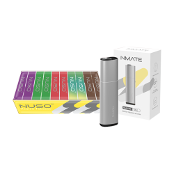 Buy NUSO Heated Tobacco Sticks Starter Kit Bundle - 10x fruity Packs & Nmate Device | Express Highs UK