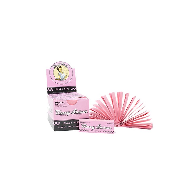 Buy Blazy Susan Pink Rolling 50 Tips - 25 Booklets | Express Highs UK